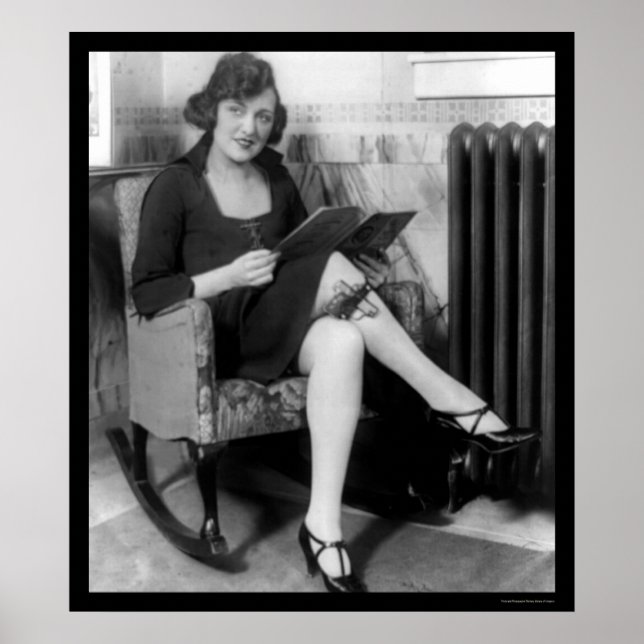 Affiches Arme à feu d'honneur de la sécurité à Garter 1922 (Devant)