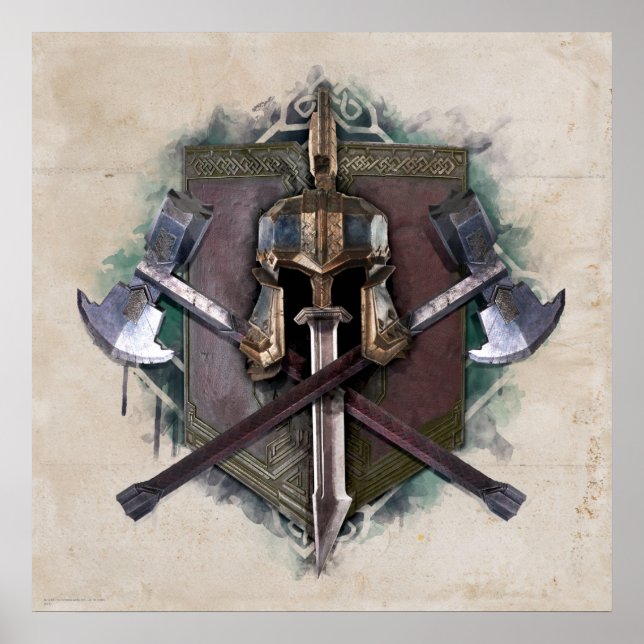 Affiches Arme De L'Armée Des Nains (Devant)