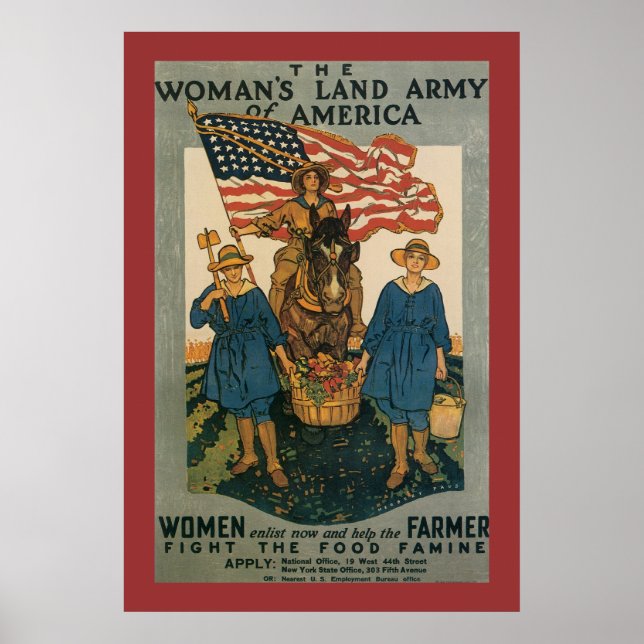 Affiches Armée de terre féminine (Devant)