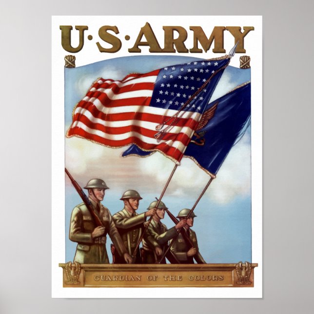 Affiches Armée — Gardien Des Couleurs (Devant)