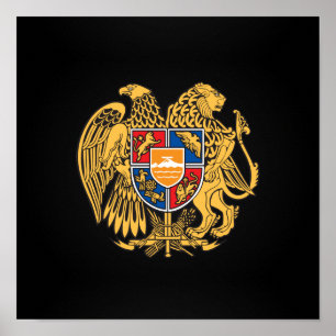 Affiches Armenian coat of arms