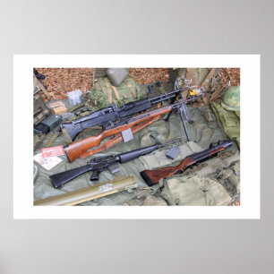 Affiches Armes et vitesse d'ère du Vietnam