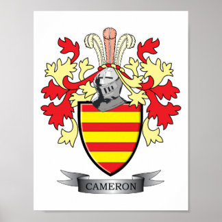Affiches Armoiries de Cameron Family Crest
