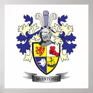 Affiches Armoiries de la famille McIntosh