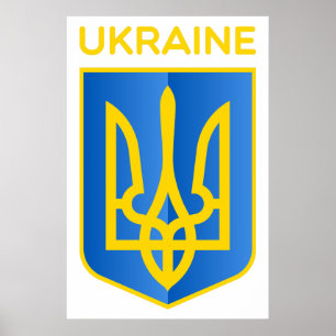 Affiches Armoiries de l'Ukraine