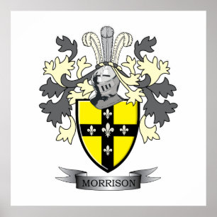 Affiches Armoiries de Morrison Family Crest