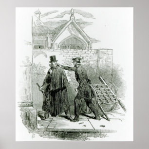 Affiches Arrestation de M. Smith O'Brien