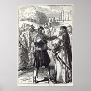 Affiches Arrestation du duc de Gloucester