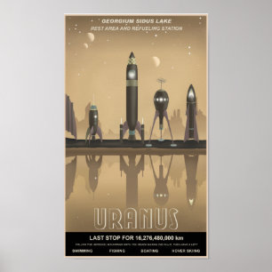 Affiches Arrêt de repos d'Uranus
