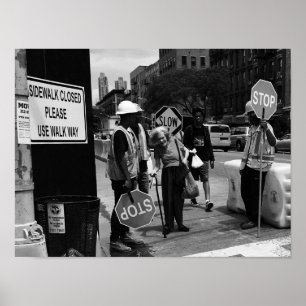 Affiches Arrêt lent