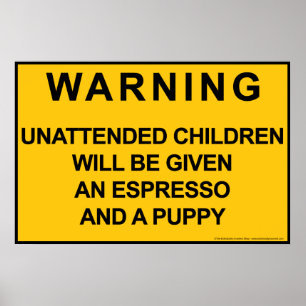 Affiches Arrêtez les enfants perdus