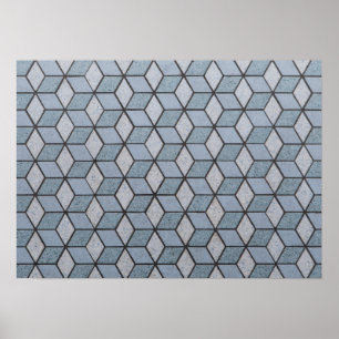 Affiches Arrière - plan Blocs d'art Abstrait