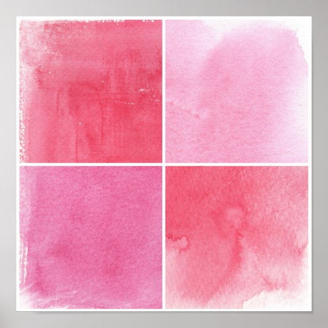 Affiches arrière - plan coloré d'aquarelle pour votre (Devant)