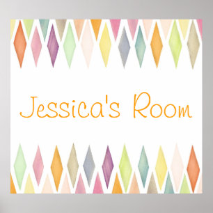 Affiches Arrière - plan conçu d'aquarelle