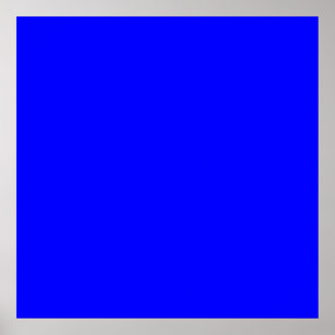 Affiches Arrière - plan couleur bleu clair Royal Solid Tren