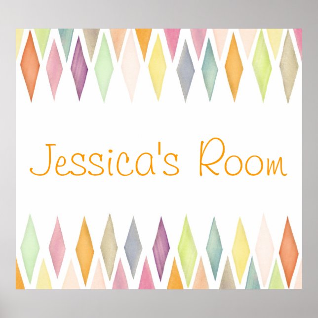 Affiches Arrière - plan d'aquarelle conçu (Devant)