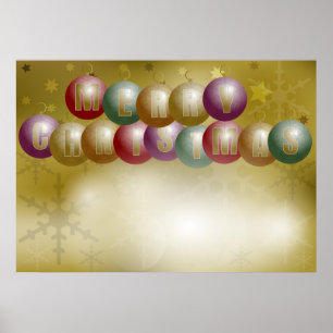 Affiches Arrière - plan de Noël