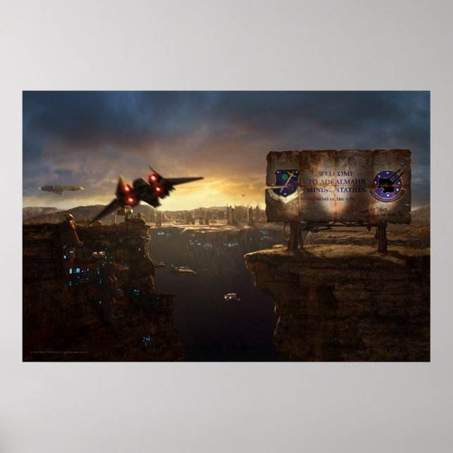 Affiches Arrivée à Adcalmahr (Devant)