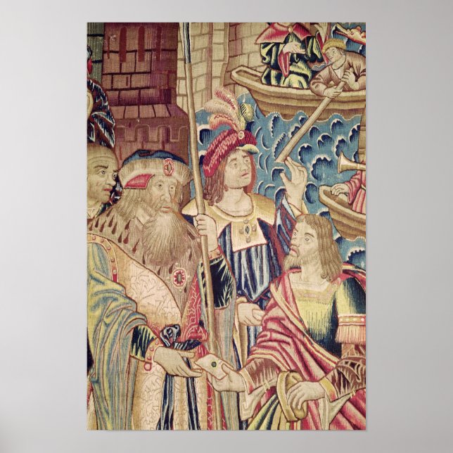 Affiches Arrivée de Vasco da Gama à Calicut (Devant)