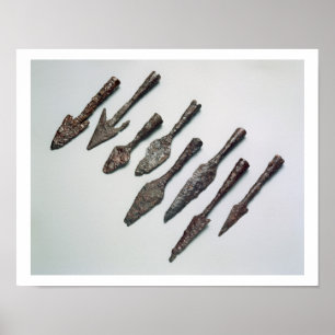 Affiches Arrowheads, Iron Age