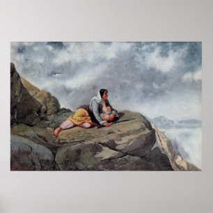 Affiches Arshak Fetvadjian, femme de Sasun (parents de