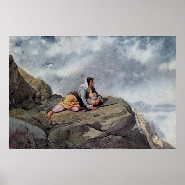 Affiches Arshak Fetvadjian, Femme de Sasun (Sasuntsi Kin) (Devant)