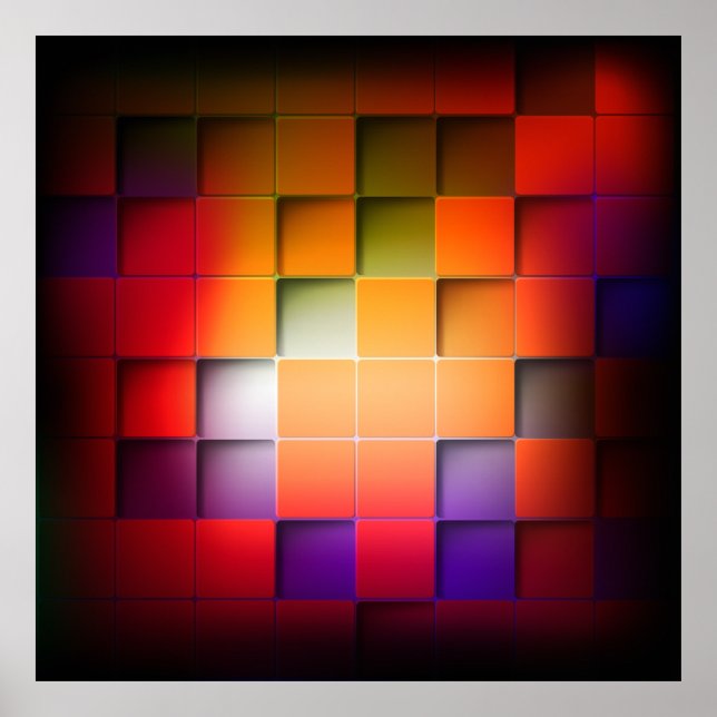 Affiches Art Abstrait 17 Imprimer (Devant)