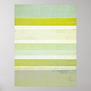 Affiches Art abstrait gris et Brown de "attente"