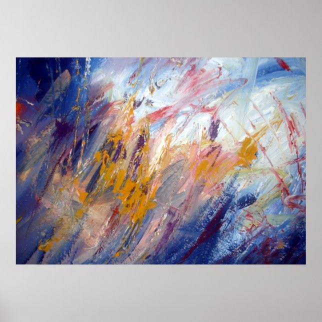 Affiches Art Abstrait Original (Devant)
