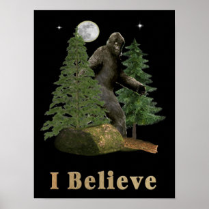Affiches Art Bigfoot