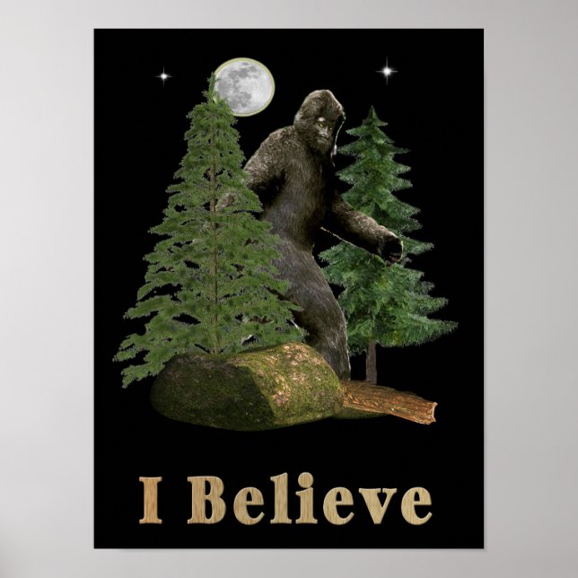 Affiches Art Bigfoot (Devant)
