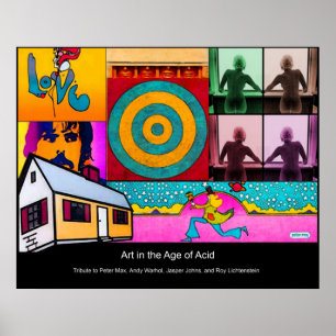 Affiches Art dans l'âge de l'acide