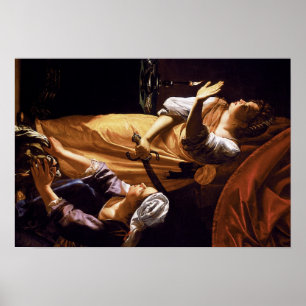 Affiches Art de Gentileschi d'armoise