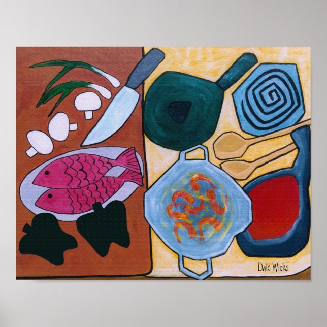 Affiches Art de la cuisine (Devant)