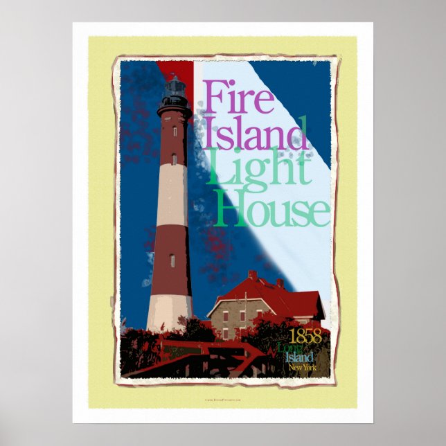 Affiches Art de l'affiche de Fire Island (Devant)
