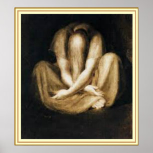 Affiches Art de mur - "silence" par Henry Fuseli