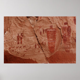 Affiches art de roche de canyonlands