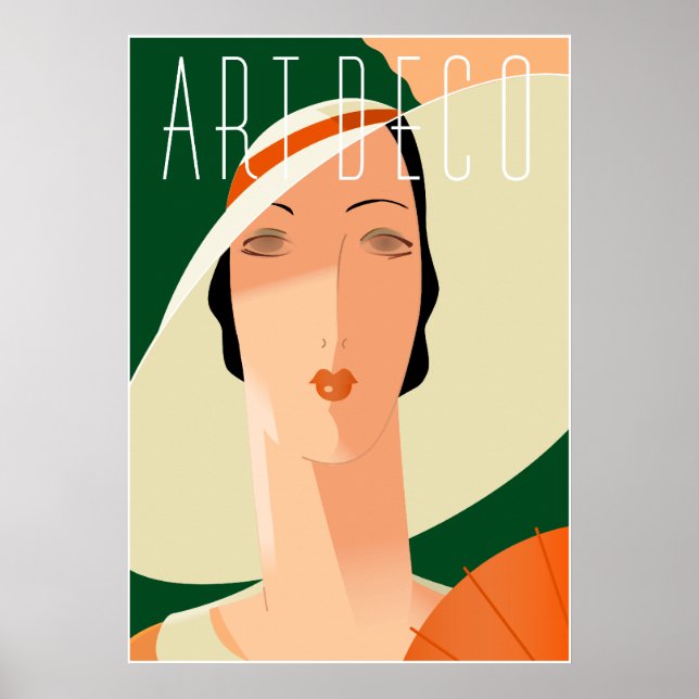 Affiches Art Deco Fashion 02 (Devant)