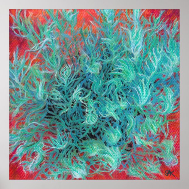 Affiches Art du désert (Devant)