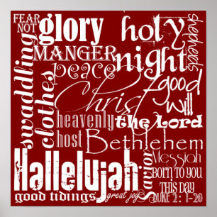 Affiches Art du métro de Noël