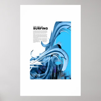 Affiches Art du surf