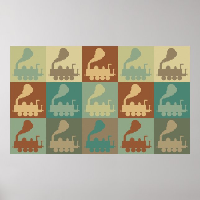 Affiches Art du train (Devant)