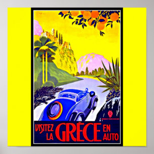 Affiches Art-Grèce Vintage voyage