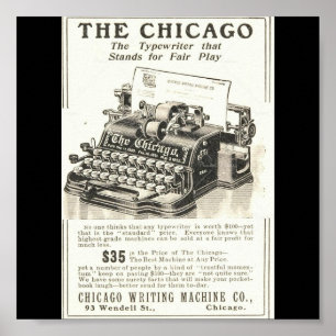 Affiches Art-Le Chicago de Chicago d'Affiche-Cru