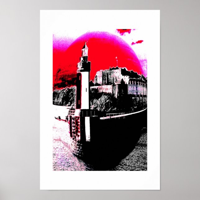 Affiches Art léger de navigation (Devant)