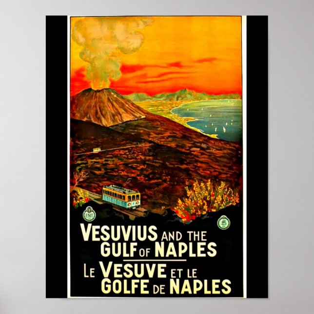 Affiches Art-Naples Vintage voyage (Devant)