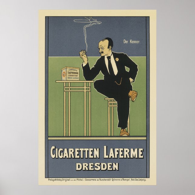 Affiches Art Nouveau - Cig (Devant)