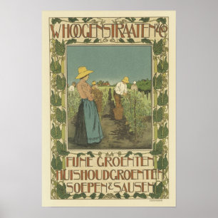 Affiches Art Nouveau vintage - agriculture