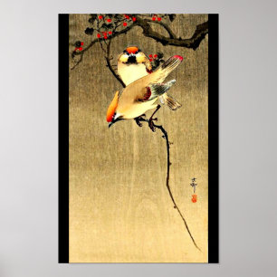 Affiches Art-Ohara japonais Koson 27 d'Affiche-Cru