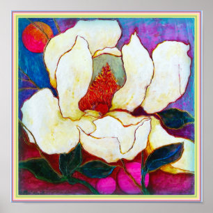 Affiches ART-ON-CANVAS : Magnolia Heat 12"x12"